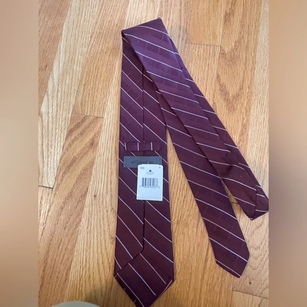 Calvin Klein tie.